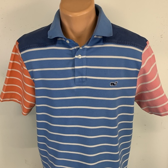 Vineyard Vines short sleeve polo shirt.  M - Picture 2 of 7